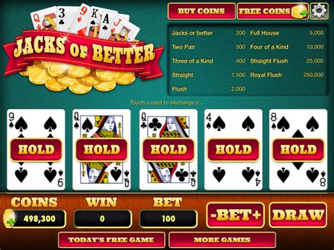 Jacks Or Better Video Poker Betfair